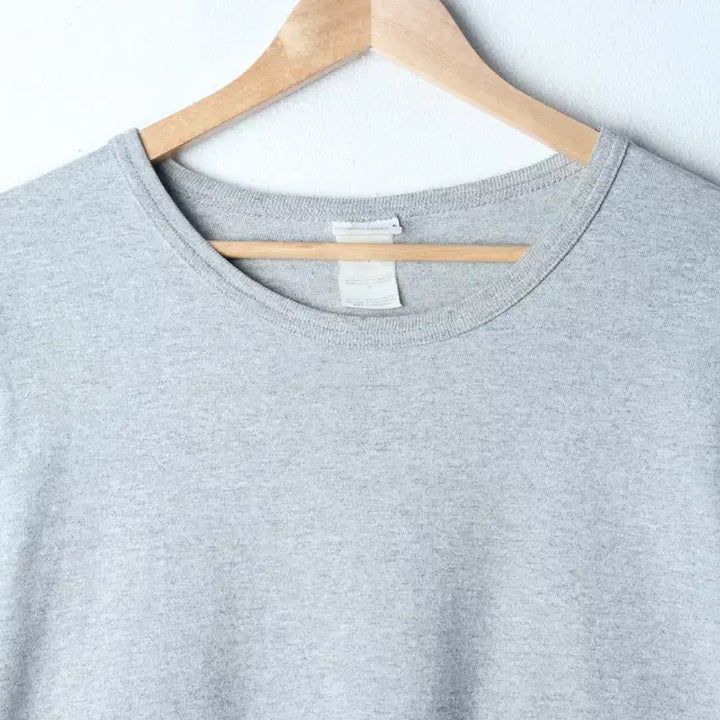 [BUNJANG] Champion Reverse Weave T-Shirt Grey / (L-XL) 챔피온 반팔 티셔츠 리버스위브 그레이 무지-7619