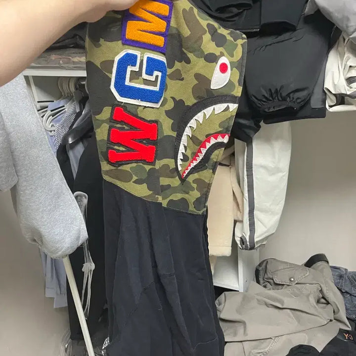 [BUNJANG] BAPE Shark Hoodie / 베이프 샤크 후드집업 급처 사은품증정