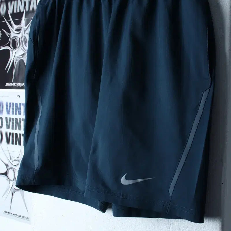 [BUNJANG] Nike Functional Banding Athletic Shorts / (M-L) 나이키 반바지 팬츠 운동 기능성 밴딩-2636