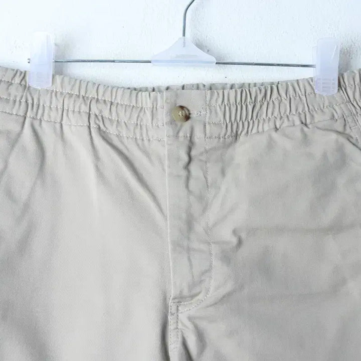 [BUNJANG] Polo Ralph Lauren Twill Shorts Beige Pony / (XS-S) 폴로 랄프로렌 반바지 팬츠 밴딩 베이지 포니-2637