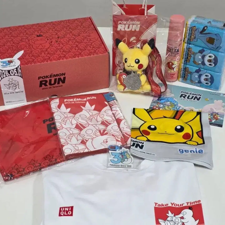 [BUNJANG] Pokemon Run Full Set Goods / 포켓몬런 굿즈 풀세트