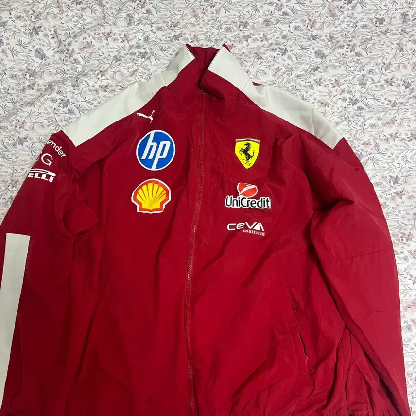 [BUNJANG] Scuderia Ferrari T7 Oversized Jacket 2025 / 스쿠데리아 페라리 T7 오버사이즈 자켓 2025