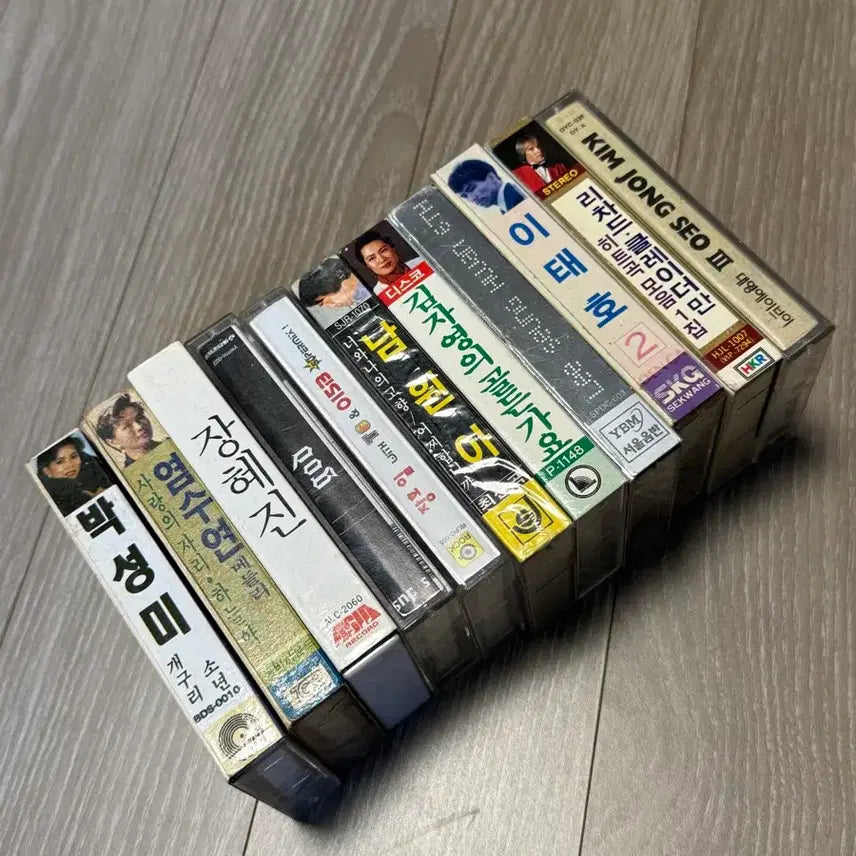 [BUNJANG] Various Artists Cassette Tape Bundle Set / 카세트테이프 일괄
