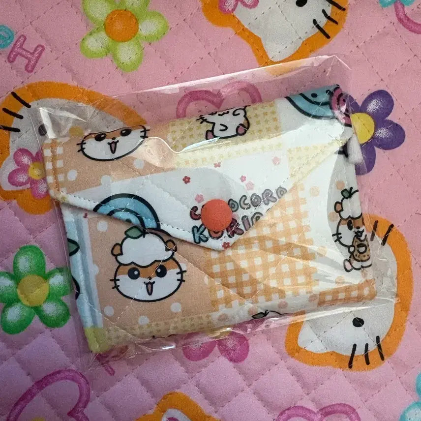 [BUNJANG] Kureering Handmade Snap Card Holder / 쿠리링 핸드메이드 똑딱이 카드지갑