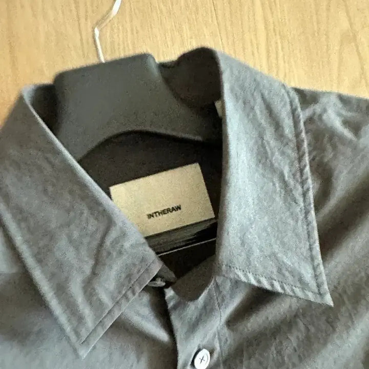 [BUNJANG] The Row Typewriter Shirt Graphite / 인더로우 타입라이터 셔츠 그라파이트
