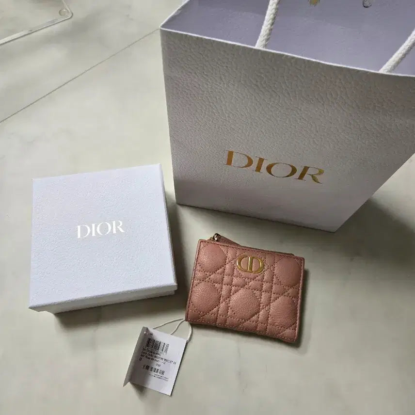 [BUNJANG] Dior Caro Dahlia Wallet / 디올 카로 달리아 지갑