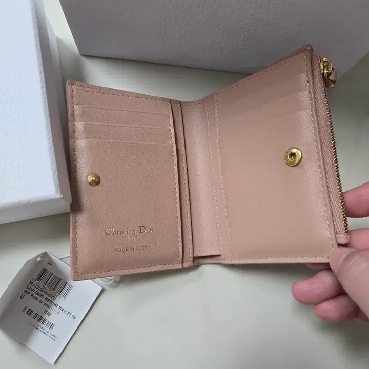 [BUNJANG] Dior Caro Dahlia Wallet / 디올 카로 달리아 지갑