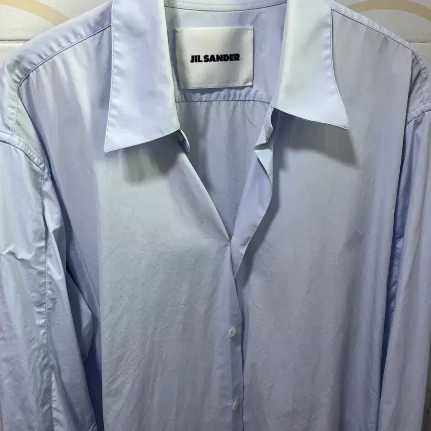 [BUNJANG] Jil Sander 21SS Light Blue Shirt / 질샌더 21SS 라이트블루 셔츠