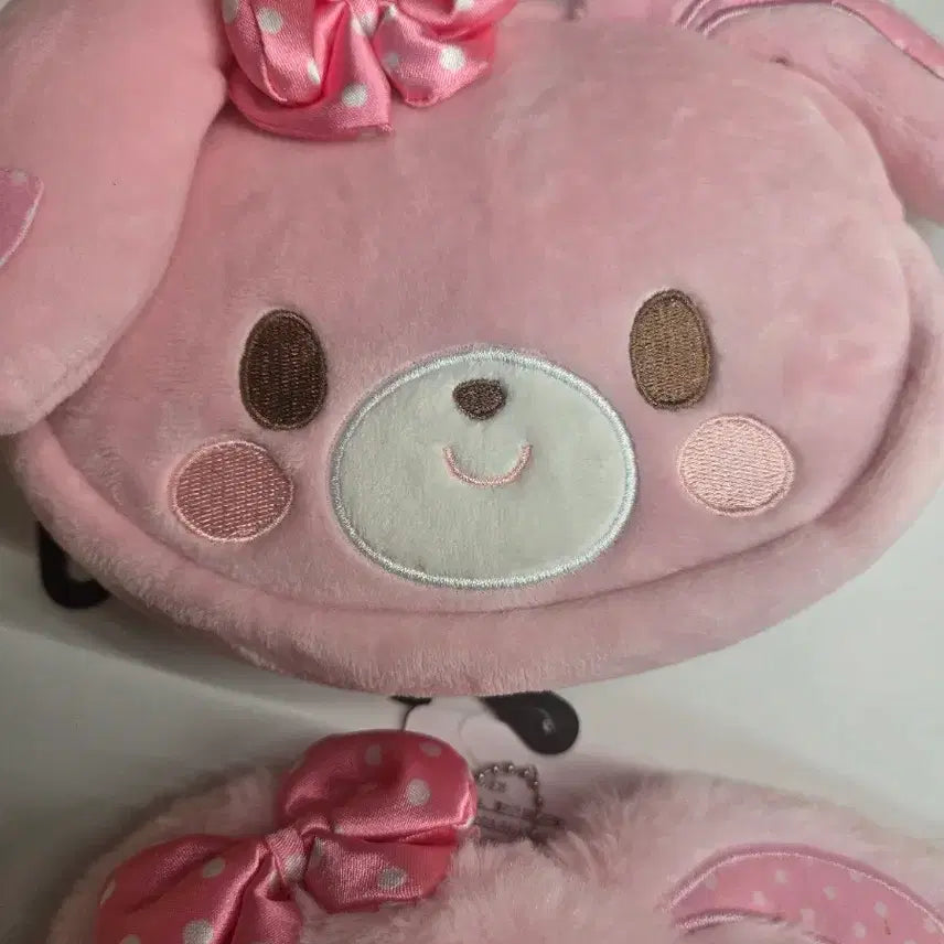 [BUNJANG] Aveil Bonbon Ribbon Pouch Bundle Set / 아베일)봉봉리본 인형.파우치세트(일괄)