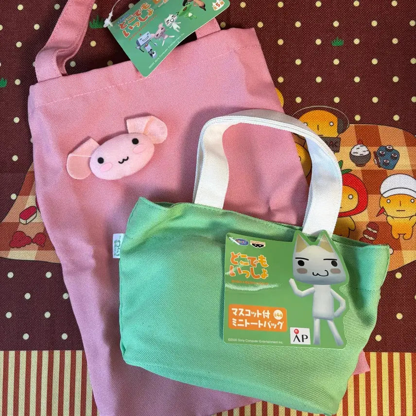 [BUNJANG] Dokodemo Issyo Toro &amp; Jun Bag Bundle Set / 도코데모잇쇼 토로&amp;쥰 가방 일괄