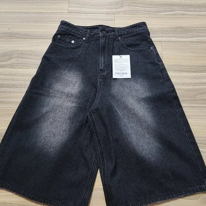 [BUNJANG] 7SEVENCELL Bermuda Denim Shorts Black M / 세븐셀라버뮤다데님팬츠반바지블랙m사이즈