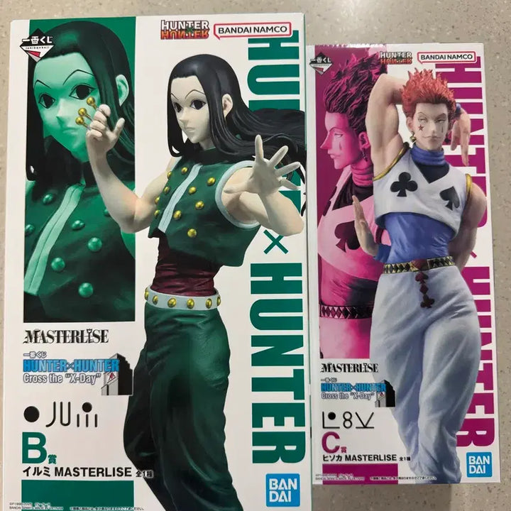 [BUNJANG] Hunter x Hunter Ichiban Kuji X-Day Prize B Irumi, Prize C Hisoka Bundle Set / (일괄) 헌터X헌터 제일복권 쿠지 X-Day B상 이르미 C상 히소카