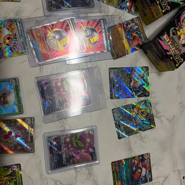 [BUNJANG] Pokemon Japanese Tera Battle Mega Dream 4 Box Bundle / 포켓몬 일본판 테라스탈,메가드림 4박스 분량