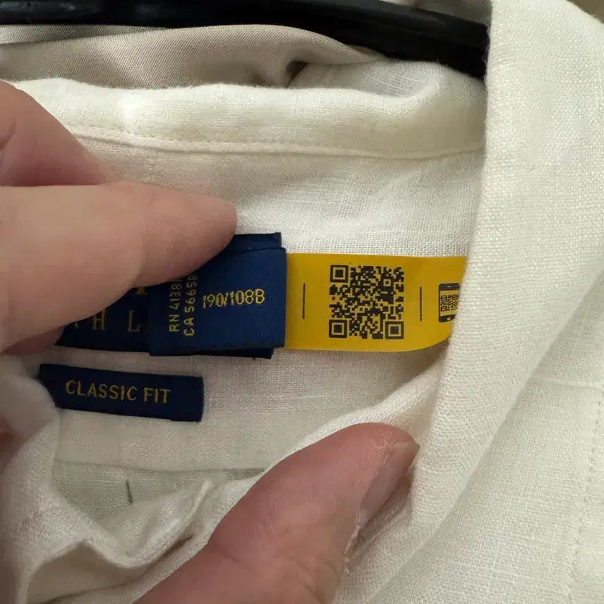 [BUNJANG] Polo Linen Shirt XXL / 폴로 린넨셔츠 XXL