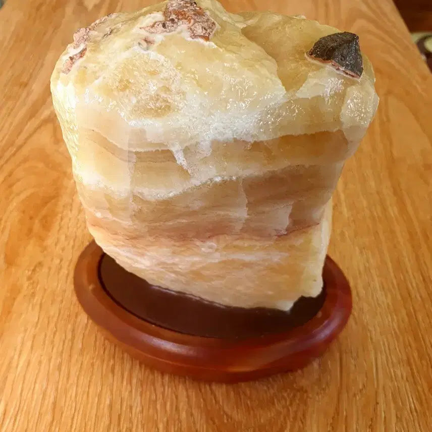 [BUNJANG] Striped Calcite Raw Stone / 수석- 줄무늬 방해석