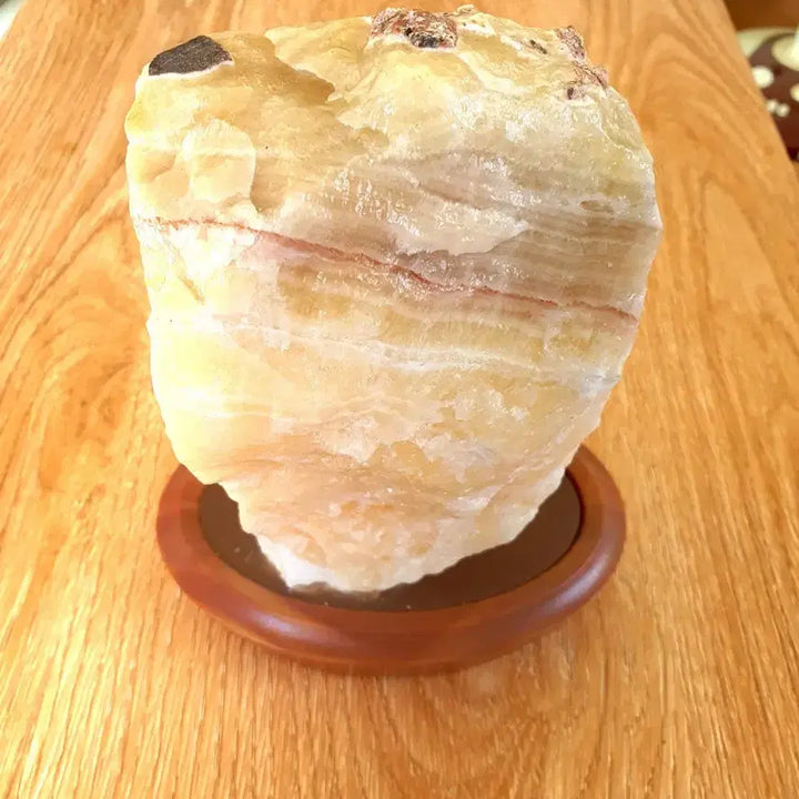 [BUNJANG] Striped Calcite Raw Stone / 수석- 줄무늬 방해석