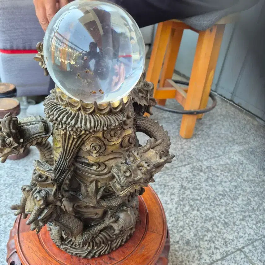 [BUNJANG] Bronze Pedestal 25cm / 동재질 좌대포함 51     25 센치