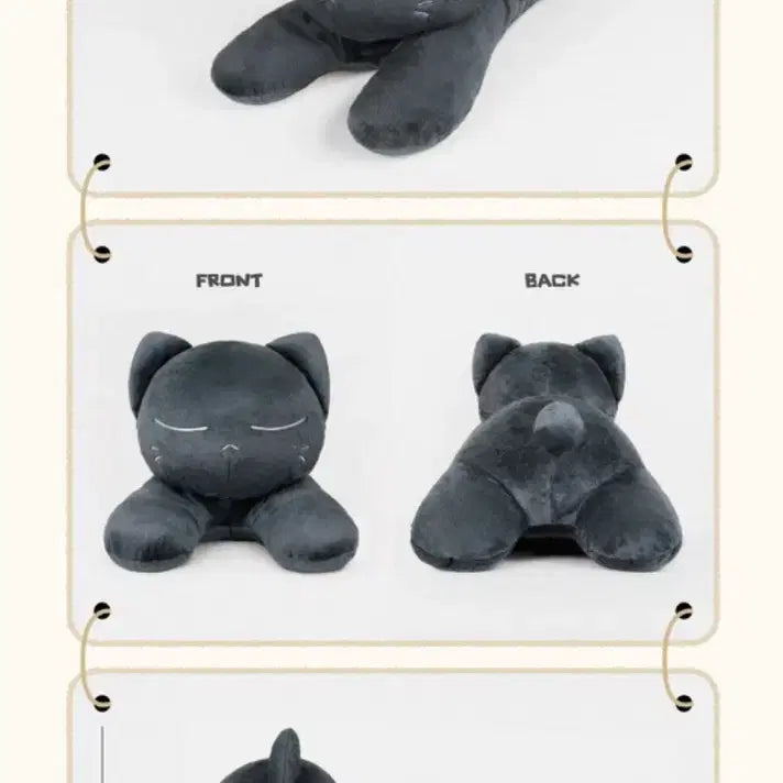 [BUNJANG] Nyangwoon Body Pillow / 냥운 바디 필로우