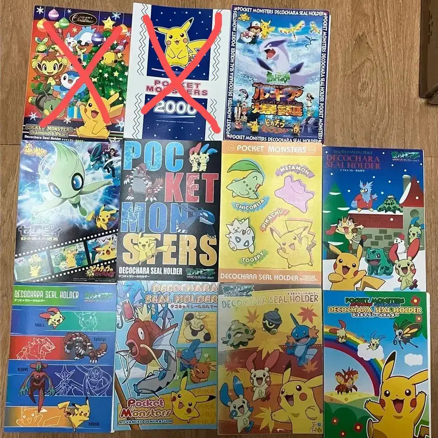 [BUNJANG] Pokemon Japanese Stickers Sticker Book / 포켓몬 일판 띠부띠부씰북 판매해요