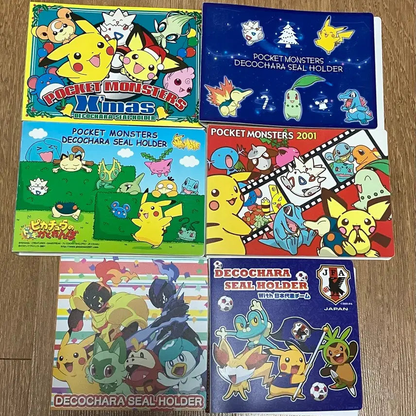 [BUNJANG] Pokemon Japanese Stickers Sticker Book / 포켓몬 일판 띠부띠부씰북 판매해요