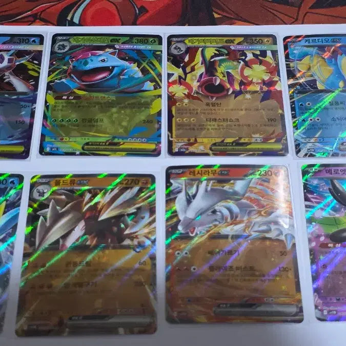 [BUNJANG] Pokemon Cards Mewtwo, Rayquaza ex, V Bundle Set / 포켓몬카드 뮤츠,레쿠쟈 ex,v 일괄