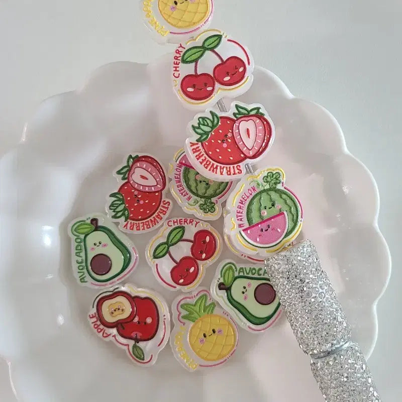 [BUNJANG] Fruit Beads for Crafts / 과일비즈(펜대가능ok)