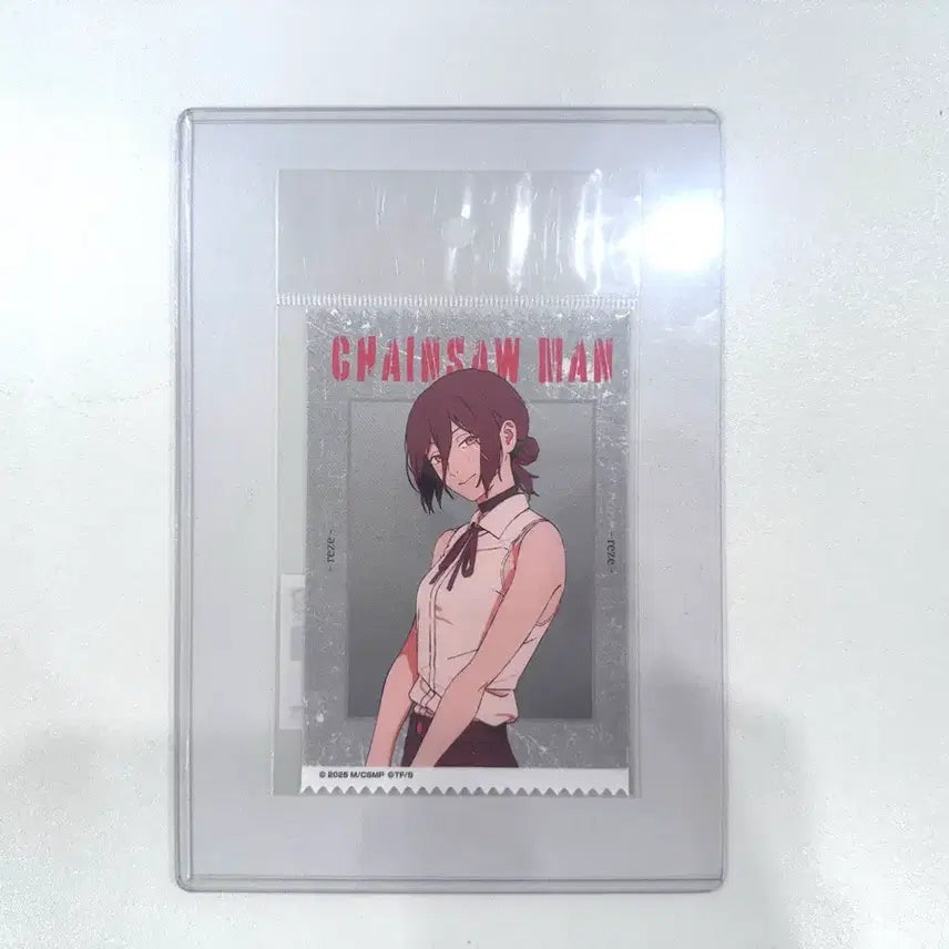 [BUNJANG] Chainsaw Man Rêze Satin Cloth Ticket (Ensky Sealed) / 체인소맨 레제 천 재질 티켓. (앤스카이 미개봉)
