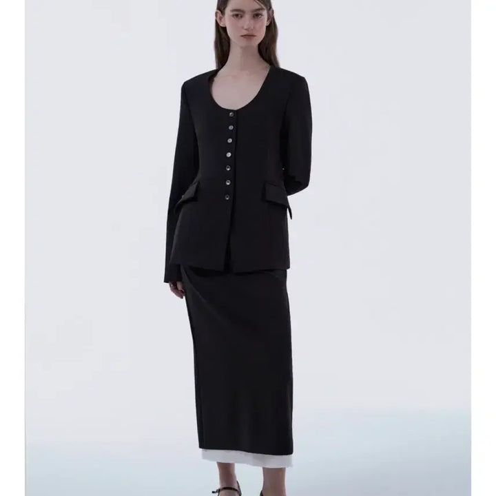 [BUNJANG] Mausoleum Jacket Skirt Set-up / 마우솔레움 자켓 스커트 셋업 S
