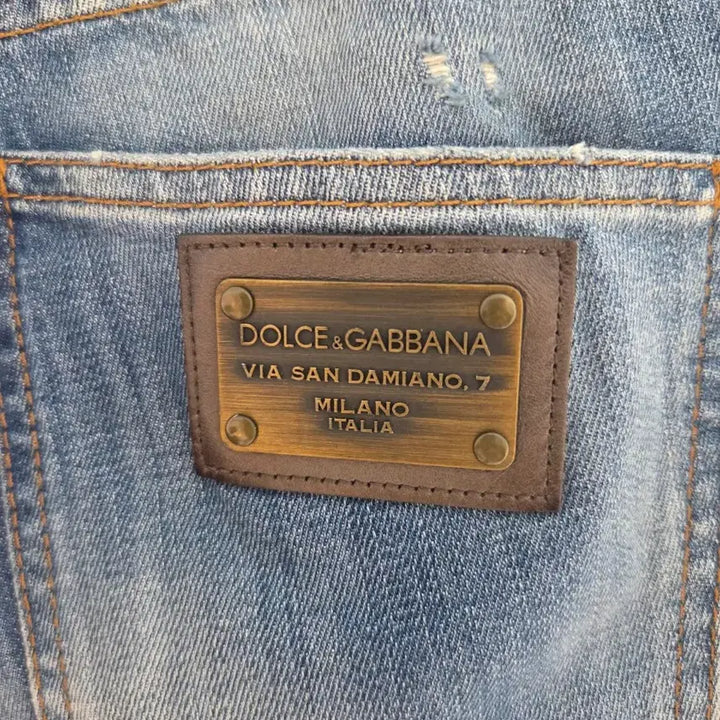 [BUNJANG] Dolce &amp; Gabbana Distressed Wash Denim Jeans / 정품 돌체앤가바나 청바지 데님 50 사이즈 팝니다 D&amp;G