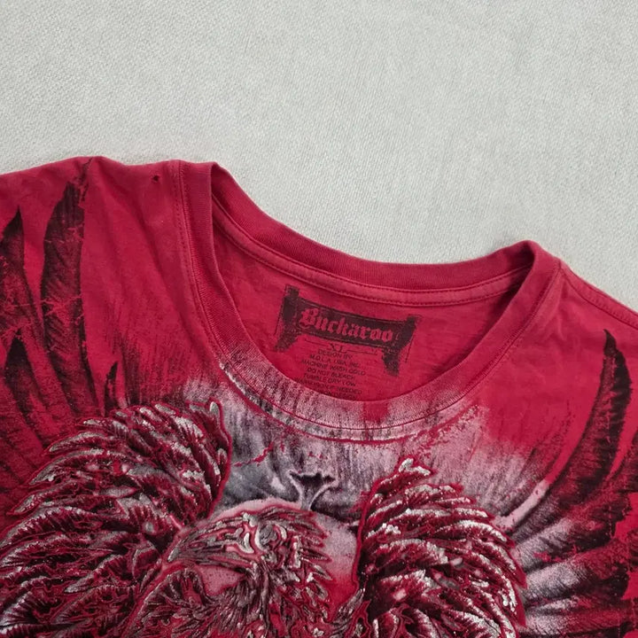 [BUNJANG] Buckaroo Eagle Wing T-Shirt / XL 버커루 독수리 이글윙 반팔티 0224J