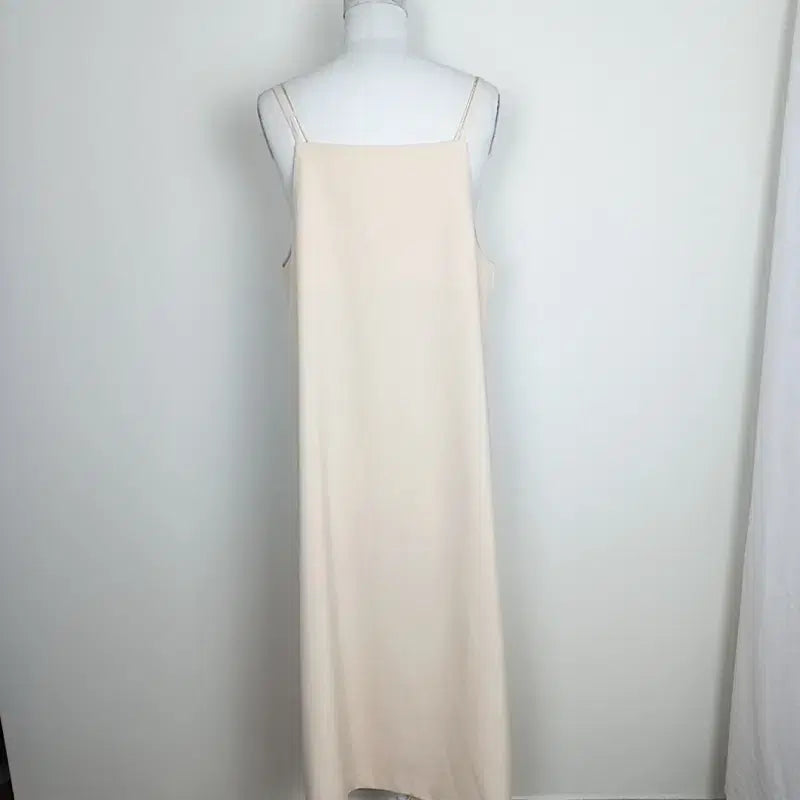 [BUNJANG] Beige Sleeveless Long Dress / 프리사이즈 나시 롱 원피스 여름/라덴