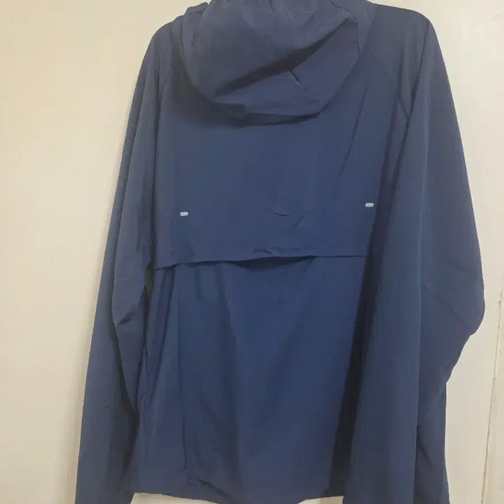 [BUNJANG] Adidas Navy Windbreaker Hooded Jacket / 아디다스 네이비 바람막이 후드 자켓