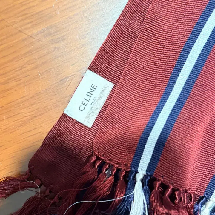 [BUNJANG] Celine Runway Silk Scarf / 셀린느 런웨이 실크 스카프