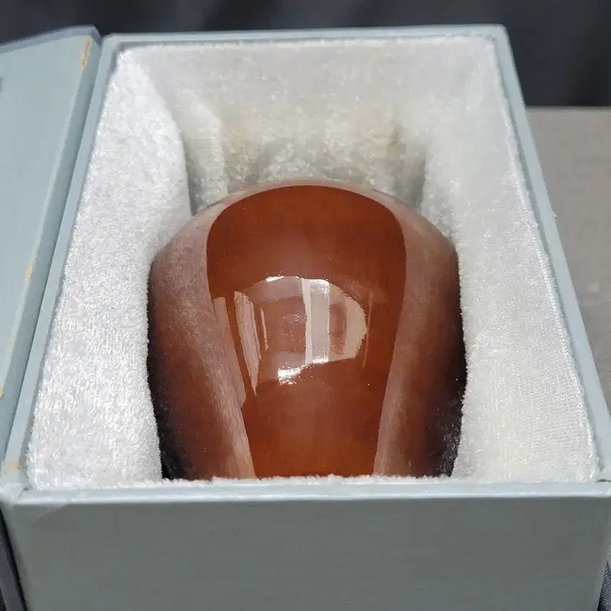 [BUNJANG] Chinese Jinsha Plain Maebyeong Vase / 중국 진사 무지 매병 도자기