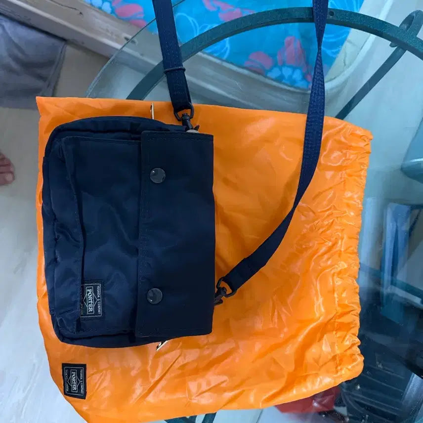 [BUNJANG] Porter Tanker Shoulder Bag (Iron Blue) / 포터 탱커 숄더백(아이언블루)팝니다!!