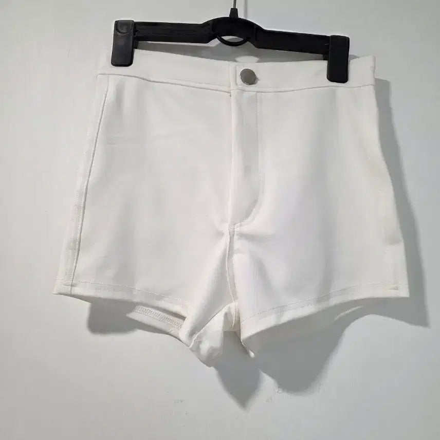 [BUNJANG] Spandex Short Pants (2 Colors, Size S) / 화이트/블랙 반바지  2종 스판 숏팬츠 s사이즈 새제품