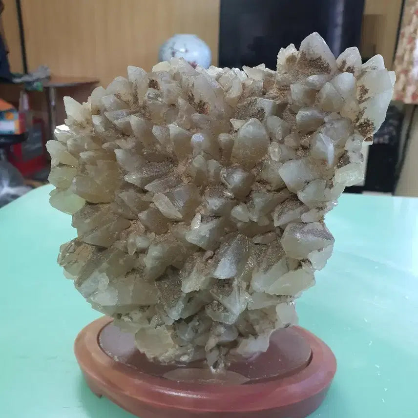 [BUNJANG] Sillimanite Dog-tooth Calcite Specimen / 수석- 개이빨 방해석