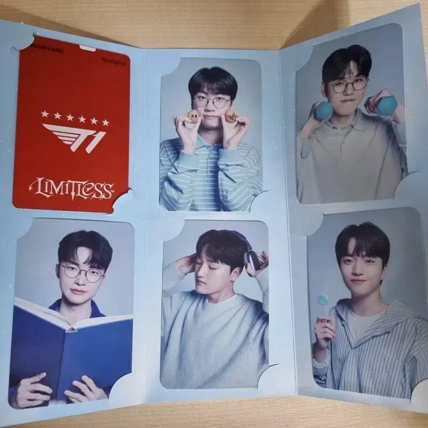 [BUNJANG] T1 SK Telecom CSG Photocard Set / T1 티원 우리카드 포토카드와 소장용카드 풀세트