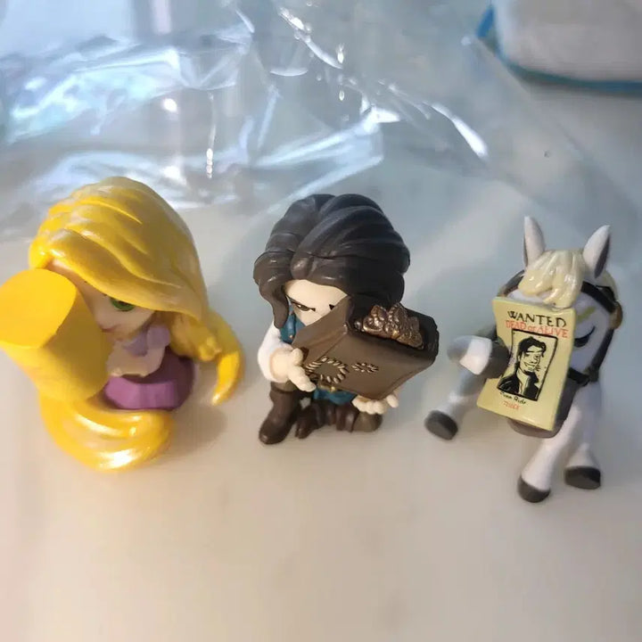 [BUNJANG] Disney Tangled Rapunzel Figure 3-Set / 디즈니 라푼젤 피규어 3종 세트