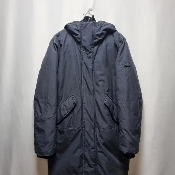 [BUNJANG] SERIES Hooded Long Padding Jacket / 시리즈 후드 롱패딩