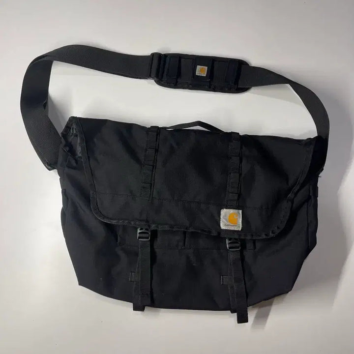 [BUNJANG] Carhartt Cargo Messenger Bag Black / 칼하트 카고 메신저백 블랙