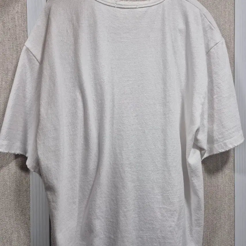 [BUNJANG] Recito Destroyed Oversized Logo T-Shirt / 레씨토 디스트로이드 오버사이즈 로고 티셔츠