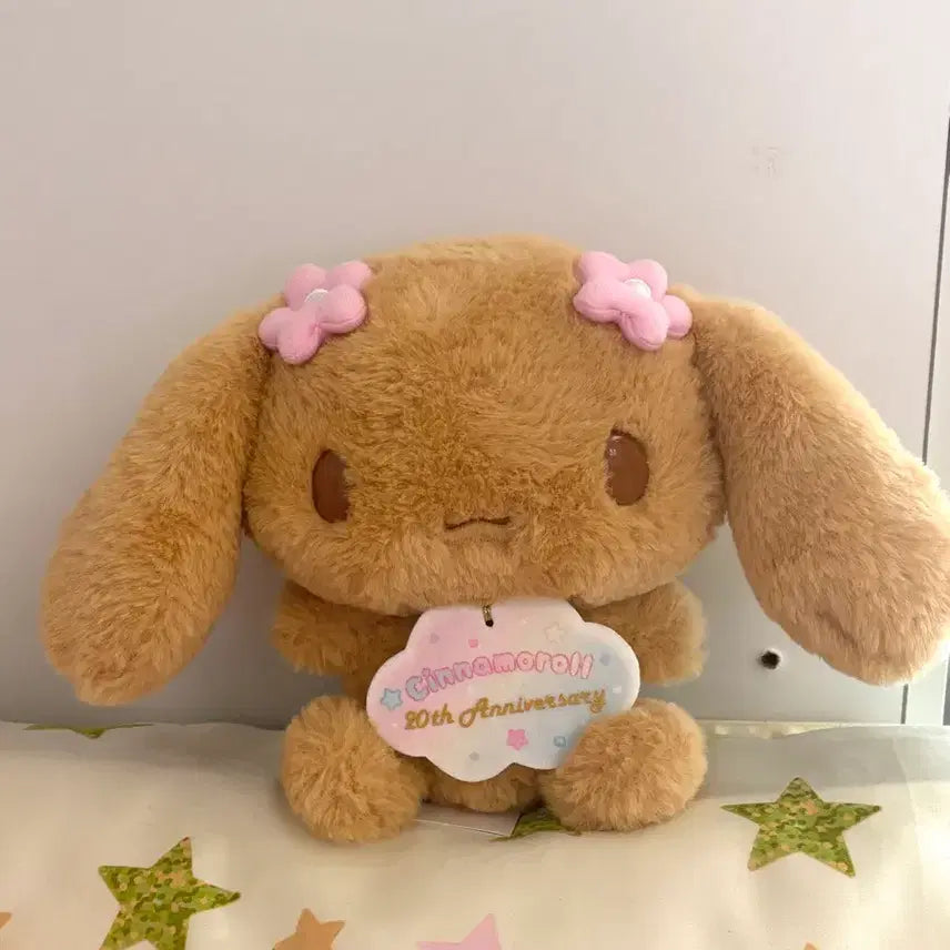 [BUNJANG] Sanrio Cinnamoroll 20th Anniversary Moka Plush Doll / 산리오 시나모롤 20주년 모카 인형