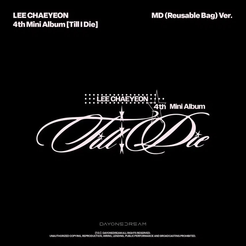 [BUNJANG] Lee Chaeyeon Till I Die Reusable Version (Sealed) / 이채연 Till I Die 리유저블 버전 미개봉