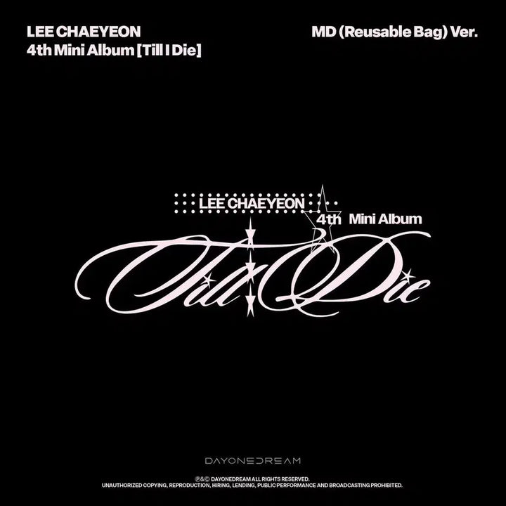 [BUNJANG] Lee Chaeyeon Till I Die Reusable Version (Sealed) / 이채연 Till I Die 리유저블 버전 미개봉
