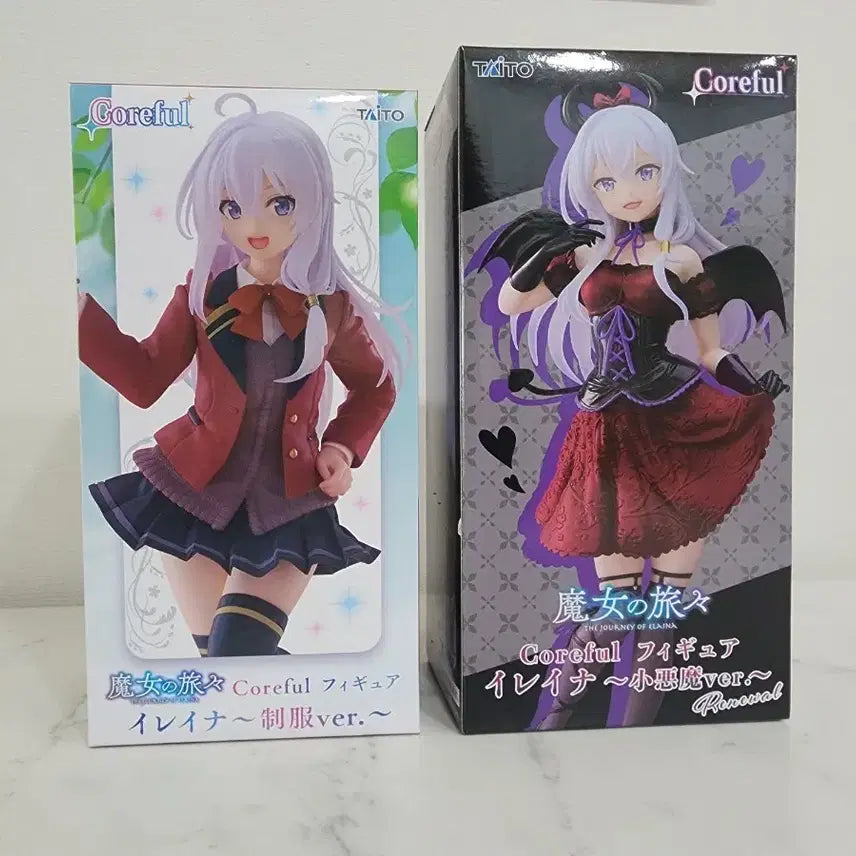 [BUNJANG] Taito Coreful Elaina Figure (Sealed Bundle Set) / (미개봉)(일괄)타이토 Coreful 마녀의 여행 이레이나 피규어