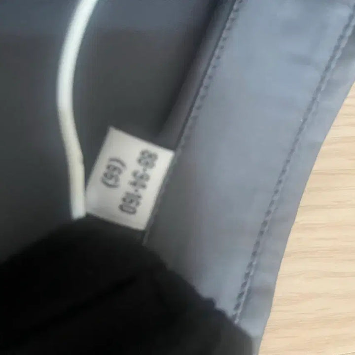 [BUNJANG] Silk-Feel Blouse Shirt Gray/Black / 실크 느낌 블라우스 남방 회색/블랙 2