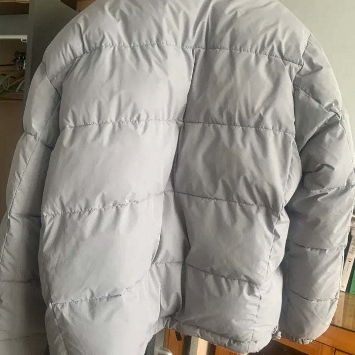 [SOLD OUT] 리버시블 그레이 양털 패딩