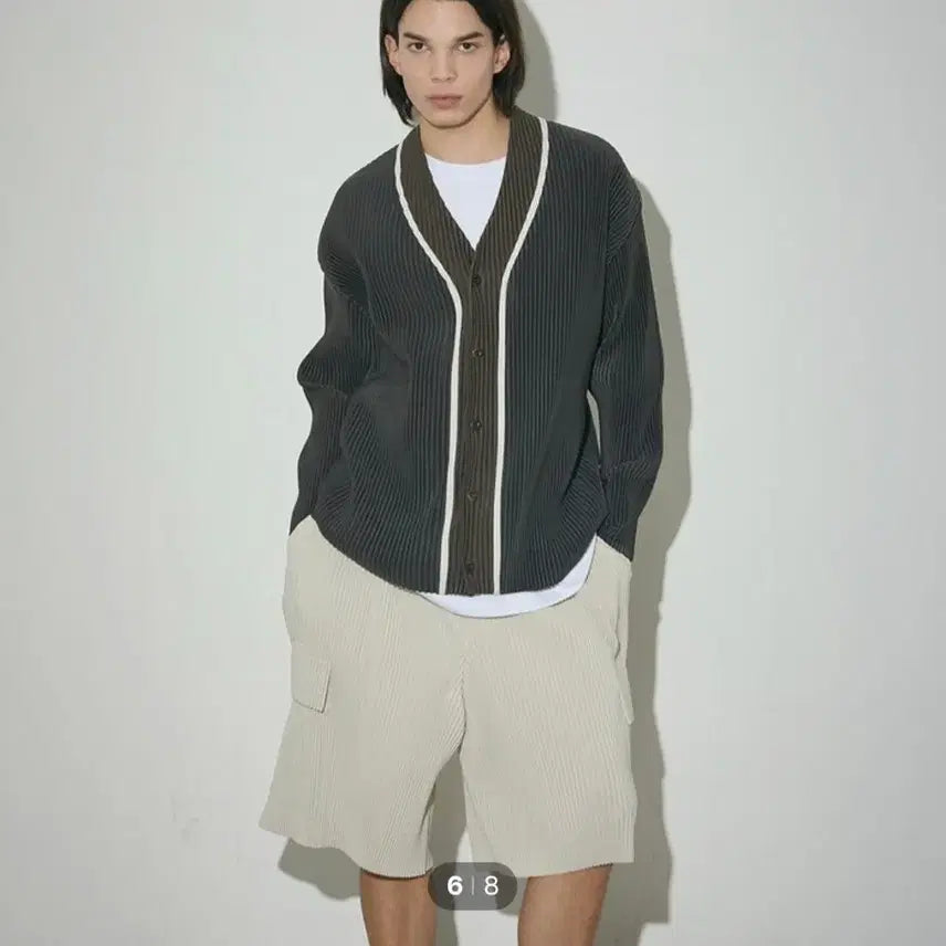 [BUNJANG] YOYO Cargo Pleats Bermuda Shorts / 와이오와이 카고 플리츠 반바지 남성 (m~xl)