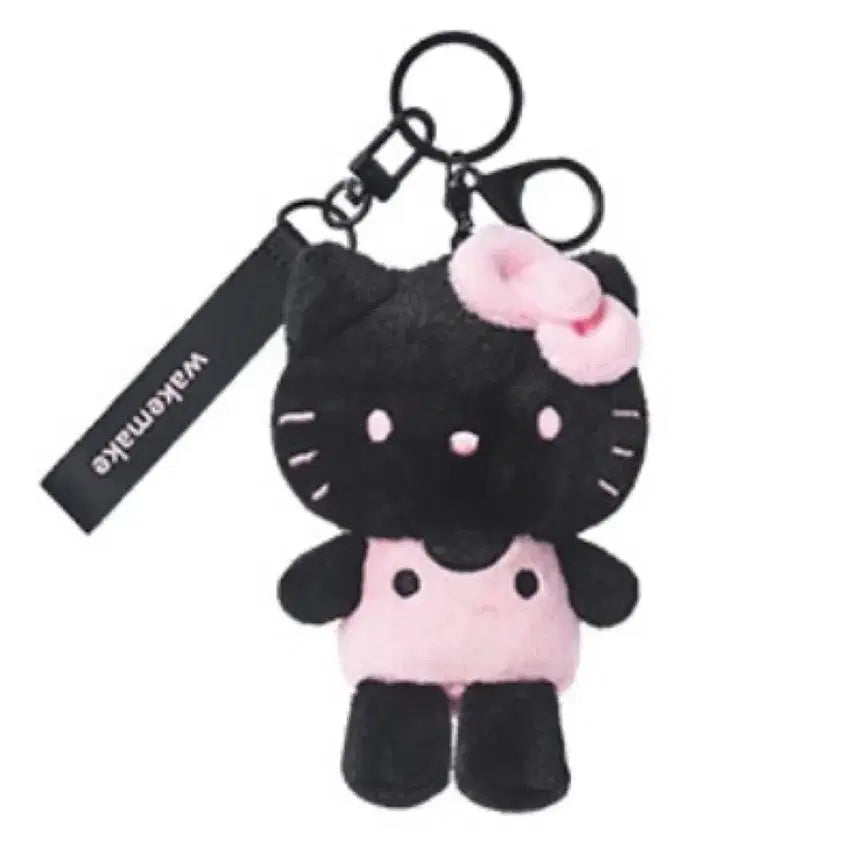 [BUNJANG] WAKEMAKE Hello Kitty Collaboration Doll Keychain / 웨이크메이크 헬로키티 인형 키링
